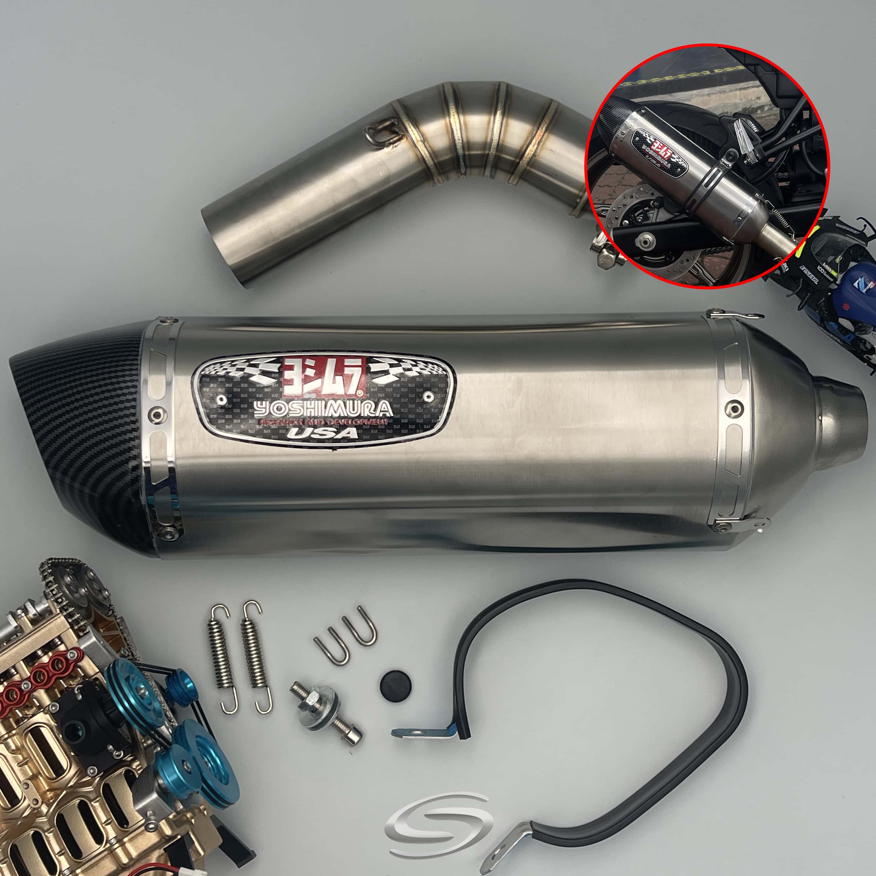 SV650 Yoshimura Exhaust